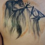 дары смерти тату 19.01.2020 №226 -deathly hallows tattoo- tattoovalue.net