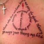 дары смерти тату 19.01.2020 №227 -deathly hallows tattoo- tattoovalue.net