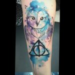 дары смерти тату 19.01.2020 №260 -deathly hallows tattoo- tattoovalue.net