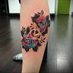 дары смерти тату 19.01.2020 №404 -deathly hallows tattoo- tattoovalue.net