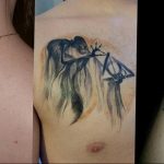 дары смерти тату 19.01.2020 №438 -deathly hallows tattoo- tattoovalue.net