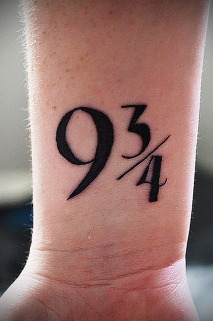дары смерти тату на руке 19.01.2020 №065 -deathly hallows tattoo on arm- tattoovalue.net
