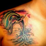dolphin tattoo photo 21.04.2020 №002 -dolphin tattoo- tattoovalue.net