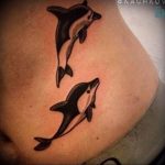dolphin tattoo photo 21.04.2020 №009 -dolphin tattoo- tattoovalue.net