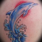 dolphin tattoo photo 21.04.2020 №053 -dolphin tattoo- tattoovalue.net