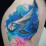 dolphin tattoo photo 21.04.2020 №087 -dolphin tattoo- tattoovalue.net