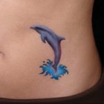 dolphin tattoo photo 21.04.2020 №172 -dolphin tattoo- tattoovalue.net
