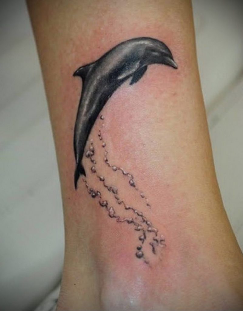 dolphin tattoo photo 21.04.2020 №188 -dolphin tattoo- tattoovalue.net