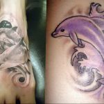 dolphin tattoo photo 21.04.2020 №197 -dolphin tattoo- tattoovalue.net