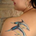 dolphin tattoo photo 21.04.2020 №198 -dolphin tattoo- tattoovalue.net