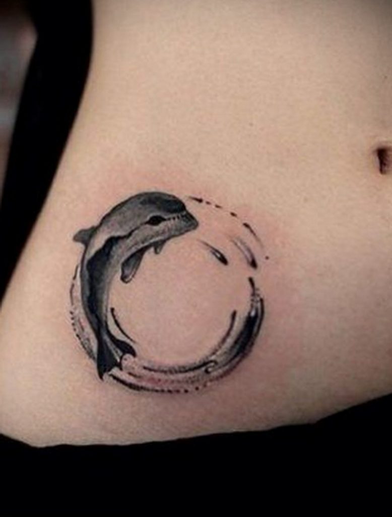 dolphin tattoo photo 21.04.2020 №031 -dolphin tattoo- tattoovalue.net