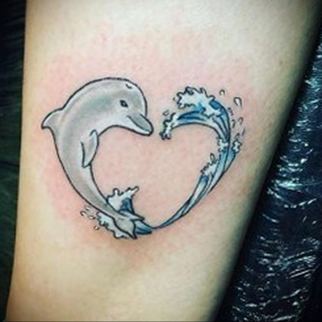 dolphin tattoo photo 21.04.2020 №035 -dolphin tattoo- tattoovalue.net
