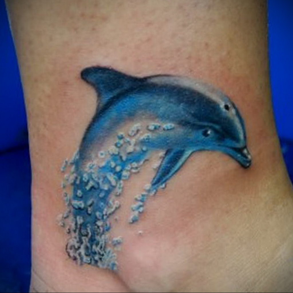 dolphin tattoo photo 21.04.2020 №037 -dolphin tattoo- tattoovalue.net
