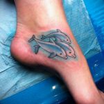 dolphin tattoo photo 21.04.2020 №060 -dolphin tattoo- tattoovalue.net