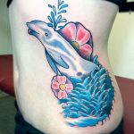 dolphin tattoo photo 21.04.2020 №063 -dolphin tattoo- tattoovalue.net