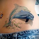 dolphin tattoo photo 21.04.2020 №093 -dolphin tattoo- tattoovalue.net
