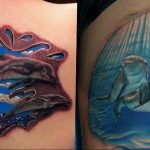 dolphin tattoo photo 21.04.2020 №105 -dolphin tattoo- tattoovalue.net