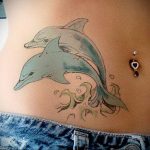 dolphin tattoo photo 21.04.2020 №107 -dolphin tattoo- tattoovalue.net