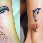 dolphin tattoo photo 21.04.2020 №119 -dolphin tattoo- tattoovalue.net