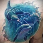 dolphin tattoo photo 21.04.2020 №120 -dolphin tattoo- tattoovalue.net