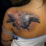 dolphin tattoo photo 21.04.2020 №126 -dolphin tattoo- tattoovalue.net
