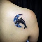 dolphin tattoo photo 21.04.2020 №135 -dolphin tattoo- tattoovalue.net