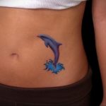 dolphin tattoo photo 21.04.2020 №141 -dolphin tattoo- tattoovalue.net