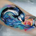 dolphin tattoo photo 21.04.2020 №148 -dolphin tattoo- tattoovalue.net