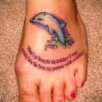 dolphin tattoo photo 21.04.2020 №154 -dolphin tattoo- tattoovalue.net