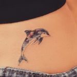 dolphin tattoo photo 21.04.2020 №174 -dolphin tattoo- tattoovalue.net