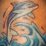 dolphin tattoo photo 21.04.2020 №184 -dolphin tattoo- tattoovalue.net