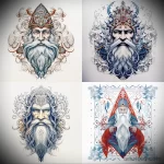 Tattoo Drawings of Ded Moroz - 14.11.2023 tattoovalue.net 150