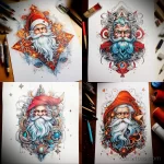 Tattoo Drawings of Ded Moroz - 14.11.2023 tattoovalue.net 160