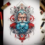 Tattoo Drawings of Ded Moroz - 14.11.2023 tattoovalue.net 162