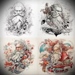 Tattoo Drawings of Ded Moroz - 14.11.2023 tattoovalue.net 180