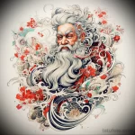 Tattoo Drawings of Ded Moroz - 14.11.2023 tattoovalue.net 183