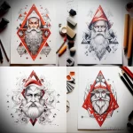 Tattoo Drawings of Ded Moroz - 14.11.2023 tattoovalue.net 185