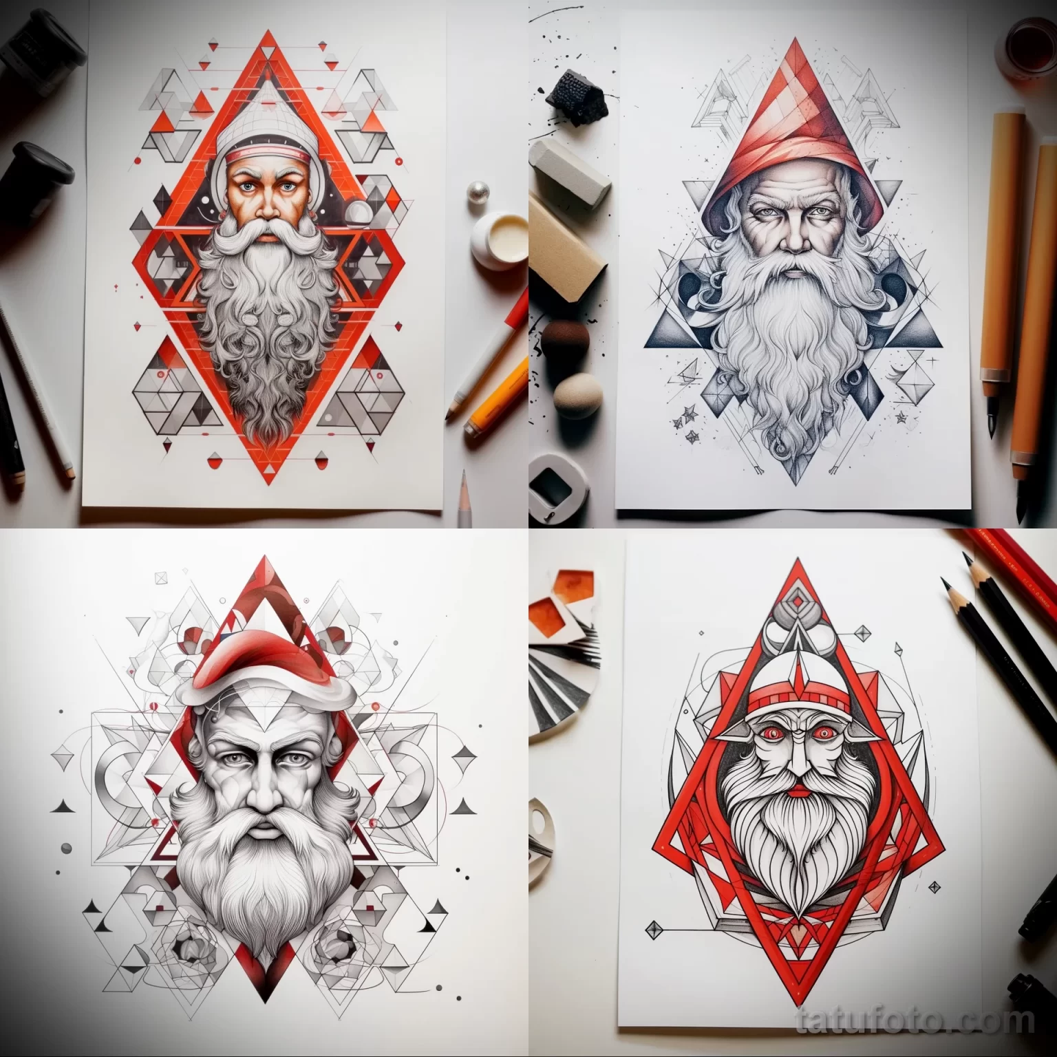 Tattoo Drawings of Ded Moroz - 14.11.2023 tattoovalue.net 185