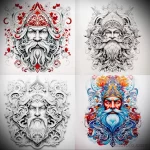 Tattoo Drawings of Ded Moroz - 14.11.2023 tattoovalue.net 190