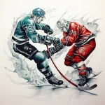 ice hockey tattoo - 24.11.2023 tattoovalue.net 005