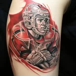 ice hockey tattoo - 24.11.2023 tattoovalue.net 056