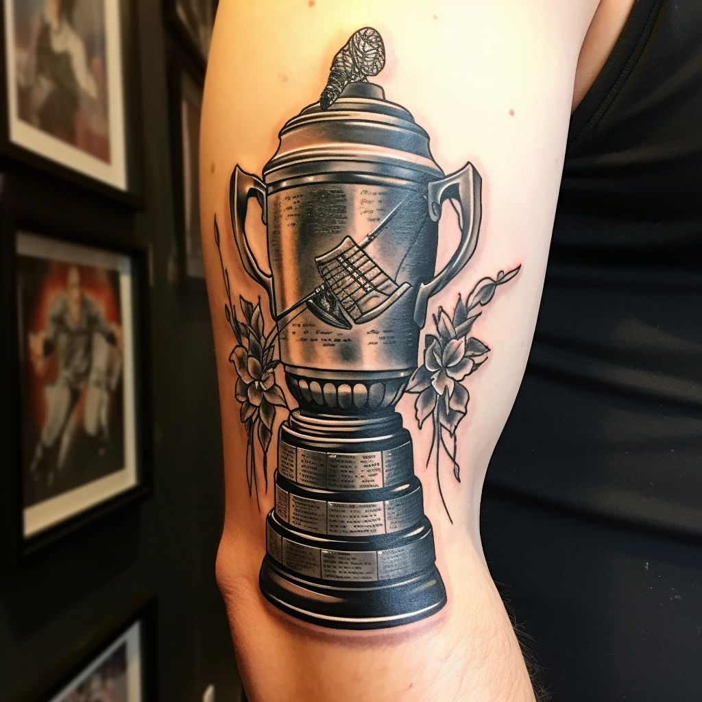 ice hockey tattoo - 24.11.2023 tattoovalue.net 075