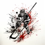 ice hockey tattoo - 24.11.2023 tattoovalue.net 176