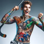 ice hockey tattoo - 24.11.2023 tattoovalue.net 207