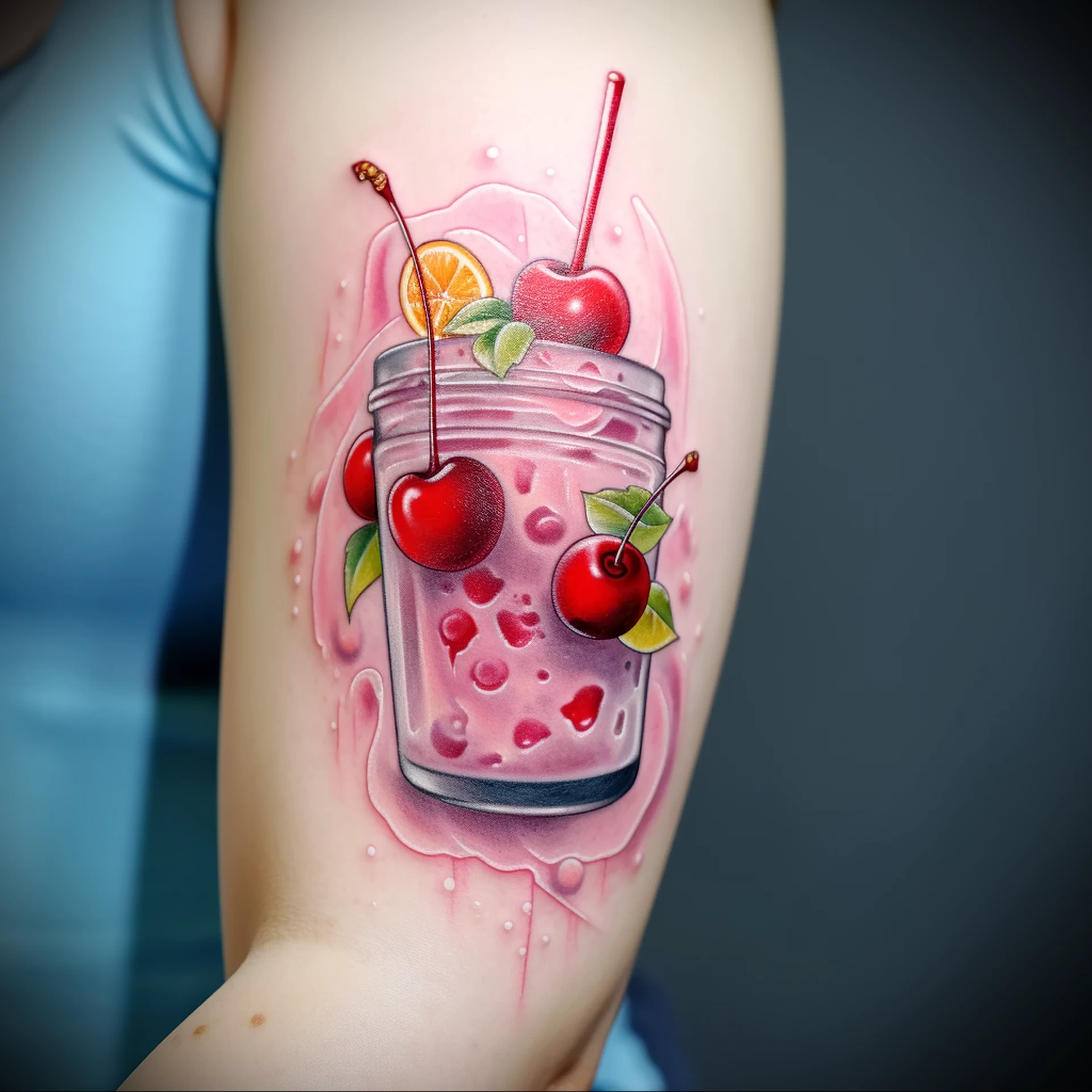 milkshake tattoo example drawing - 12.11.2023 tattoovalue.net 015