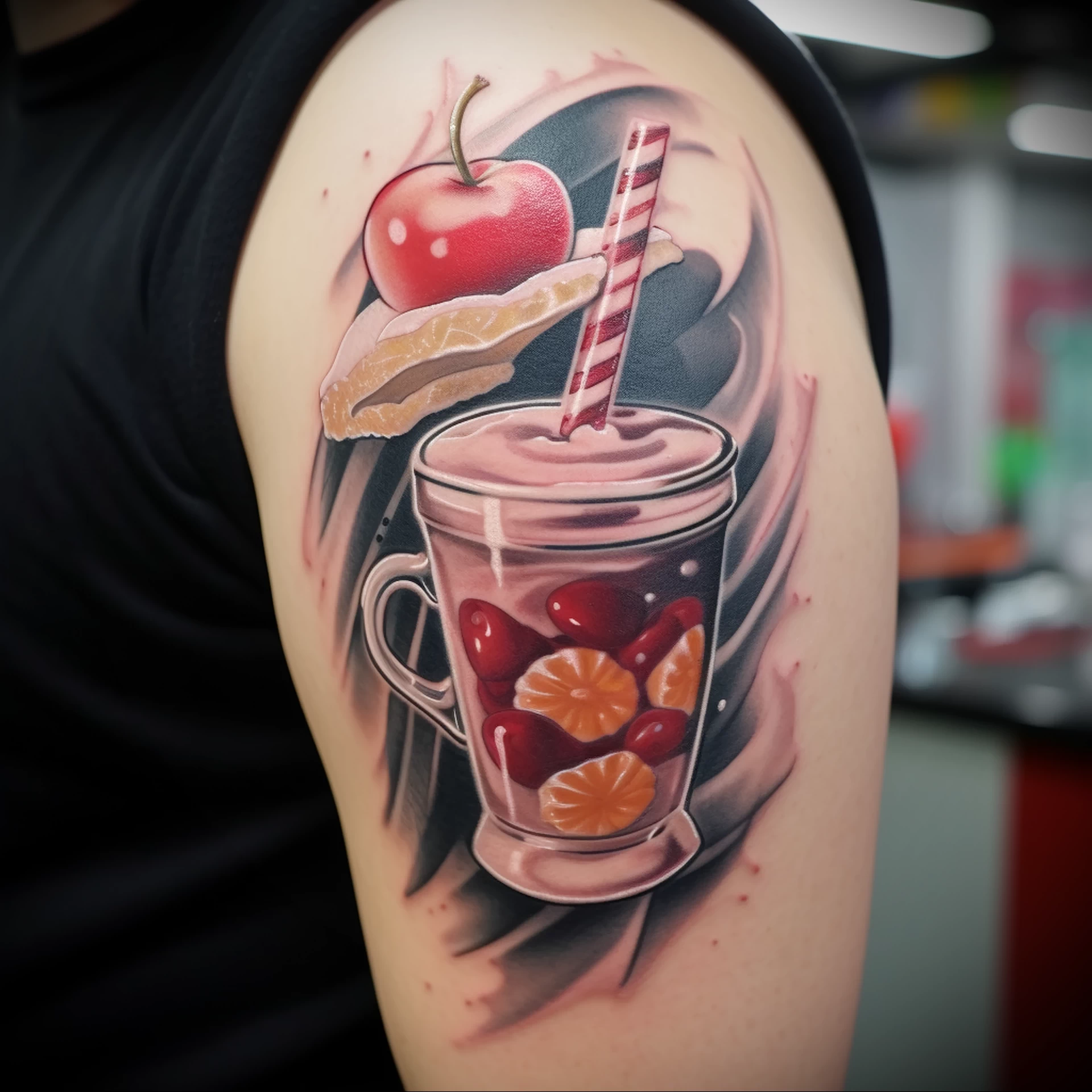 milkshake tattoo example drawing - 12.11.2023 tattoovalue.net 020