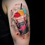 milkshake tattoo example drawing - 12.11.2023 tattoovalue.net 022