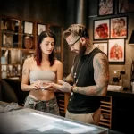 A tattoo artist discussing allergic reactions with a bdce bf b eecffd 16.12.2023 tattoovalue.net 066