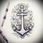 Tattoo Anchor Sketches - 10.12.2023 tattoovalue.net 040