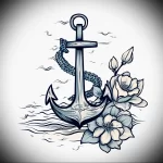 Tattoo Anchor Sketches - 10.12.2023 tattoovalue.net 047